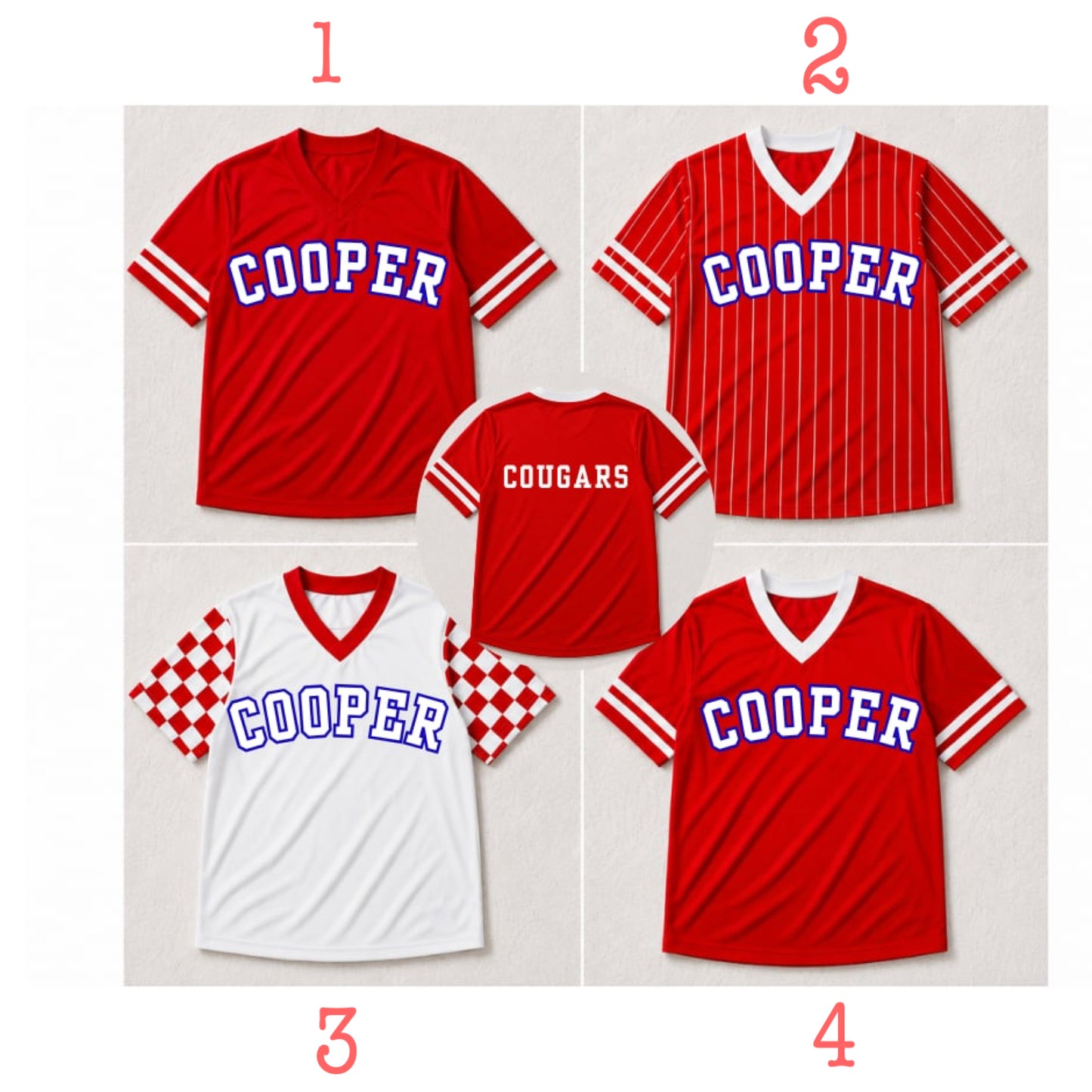 Custom Football Jersey PREORDER