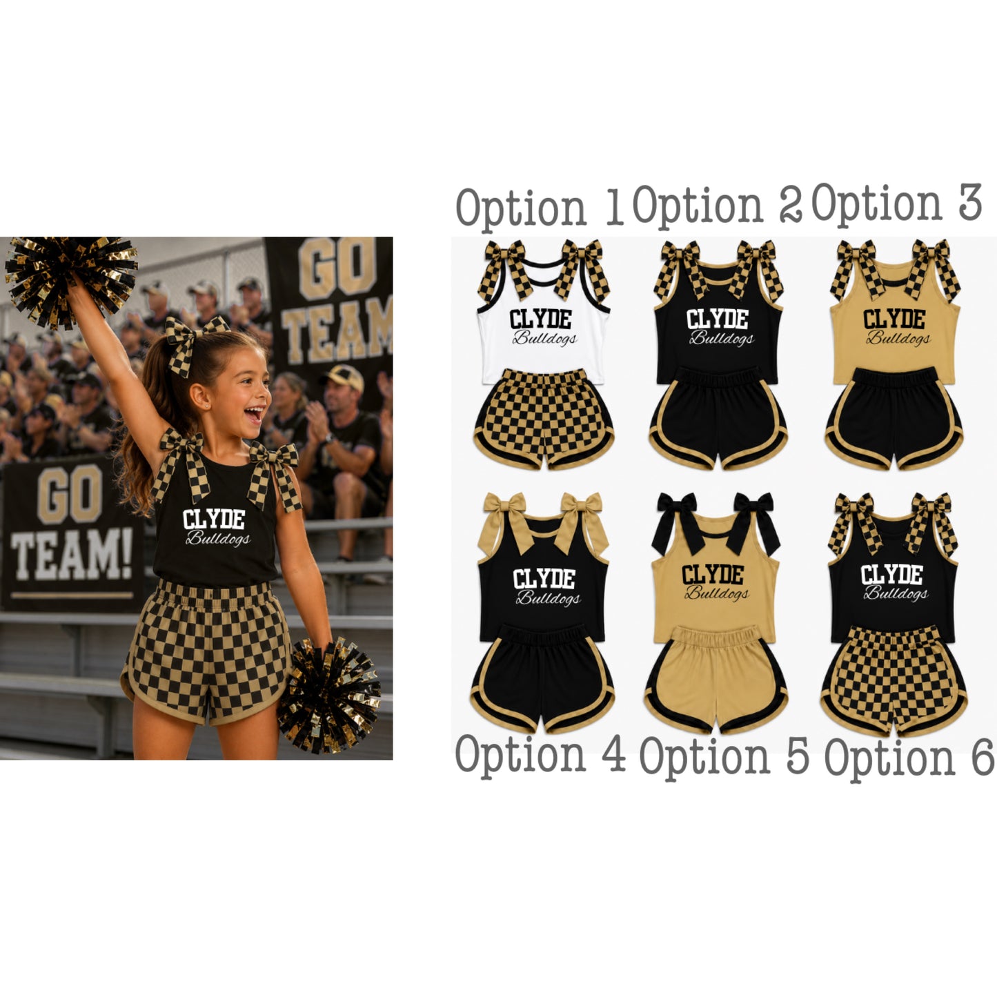 Clyde Bulldogs Bow Tank Set PREORDER