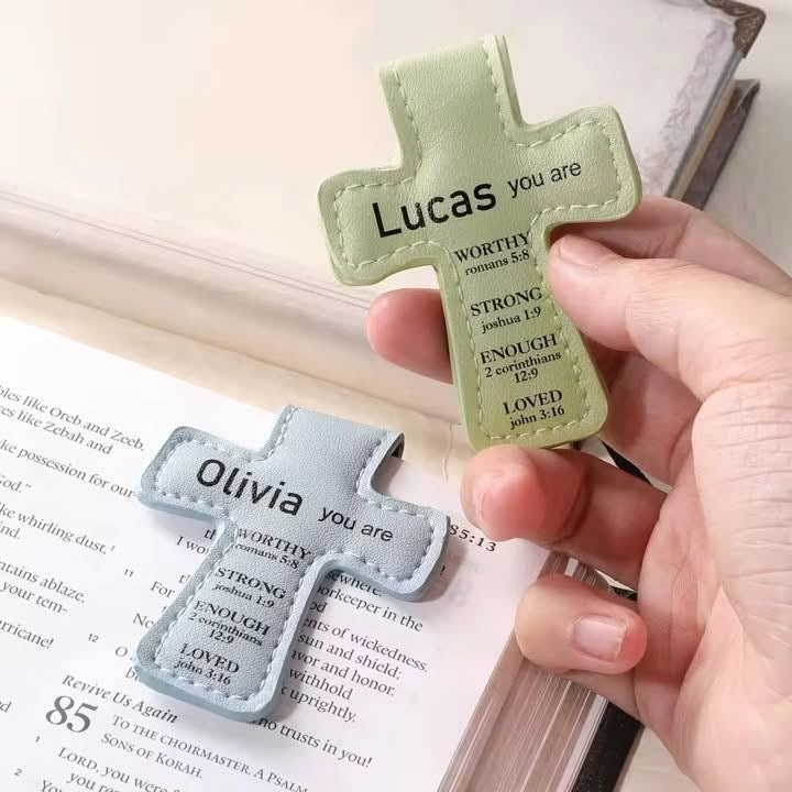 Custom Magnetic Cross Bookmark PREORDER
