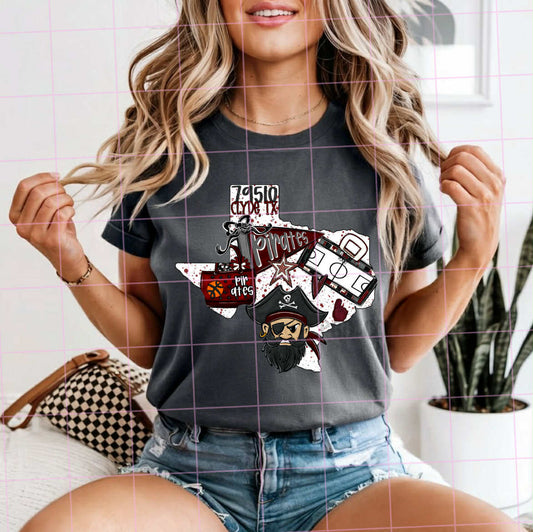 Eula Pirates Collage Tee PREORDER