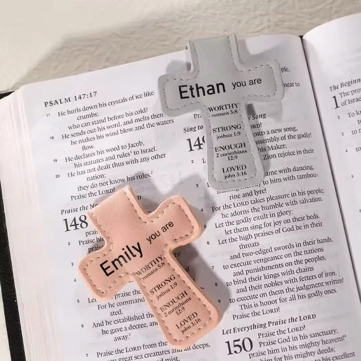 Custom Magnetic Cross Bookmark PREORDER