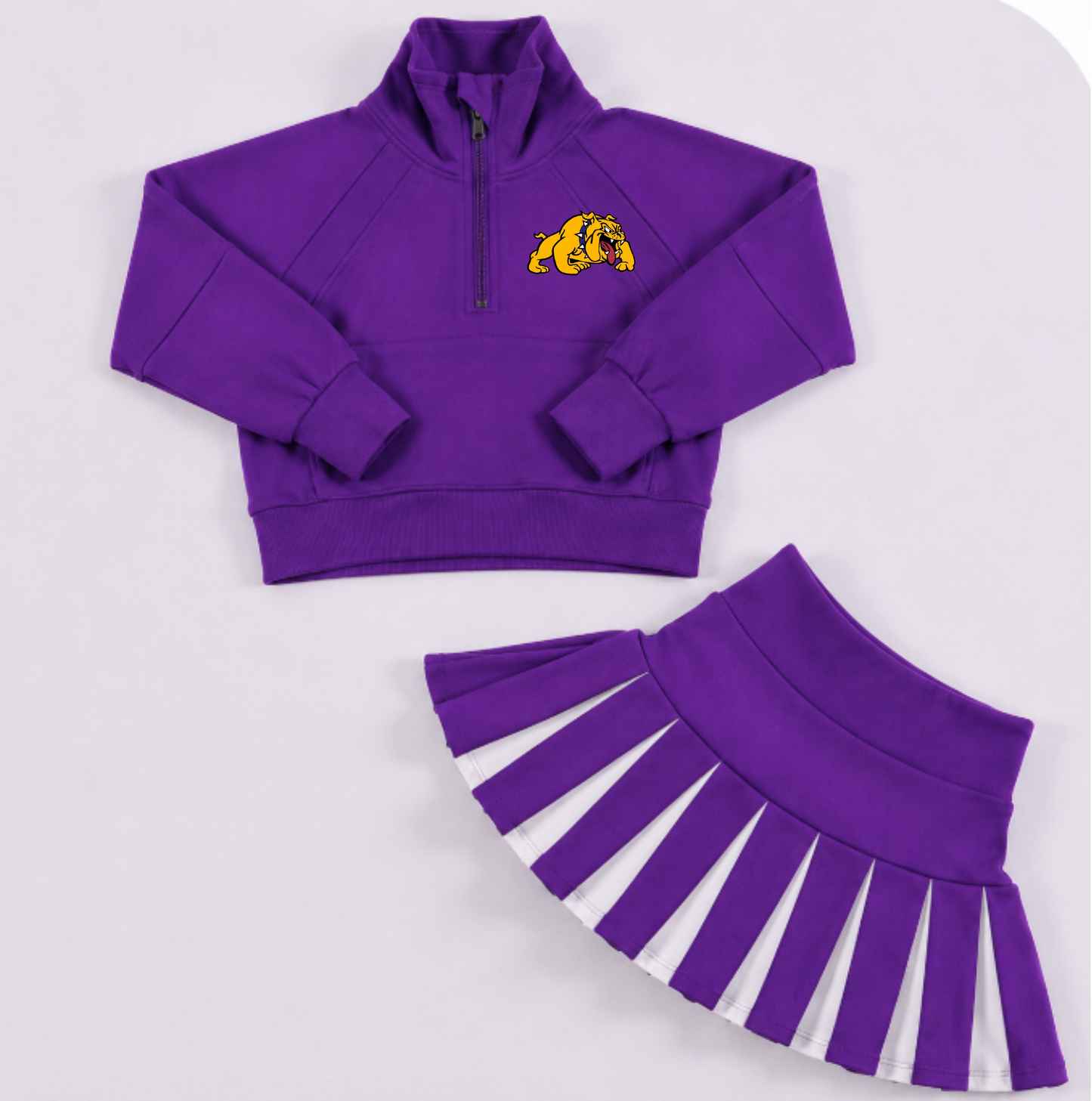 Wylie Bulldogs Quarter Zip Set PREORDER