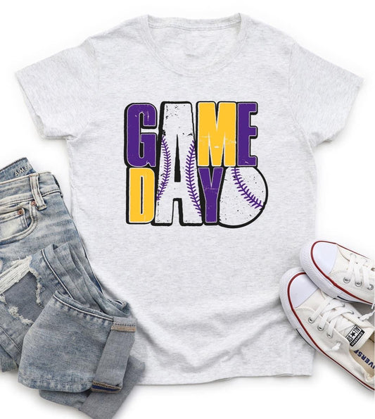 PREORDER Game Day Tee - Purple