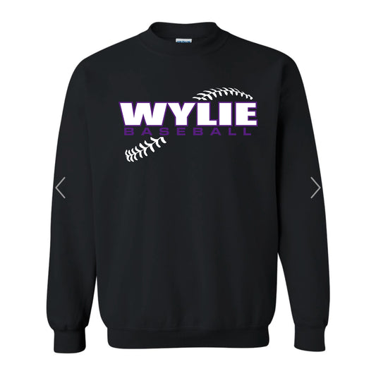 Wylie Baseball Seams Sweatshirt PREORDER - Made To Order - Adult