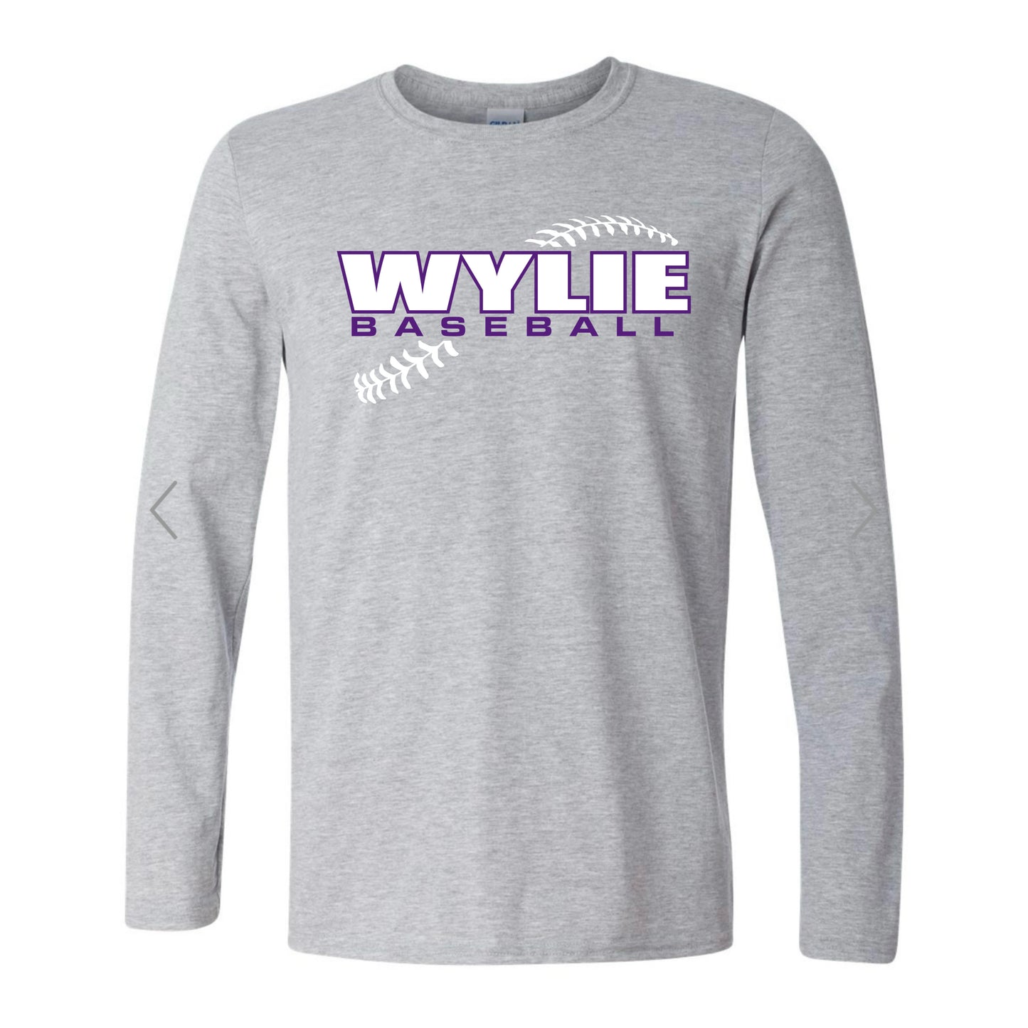 Wylie Baseball Seams Long Sleeve PREORDER - Made To Order - Youth