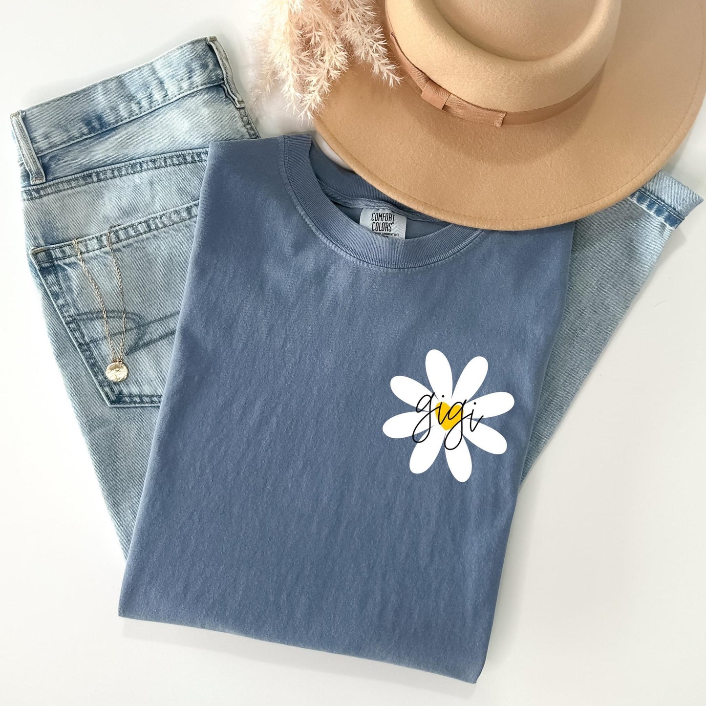 Custom Name Daisy Tee PREORDER