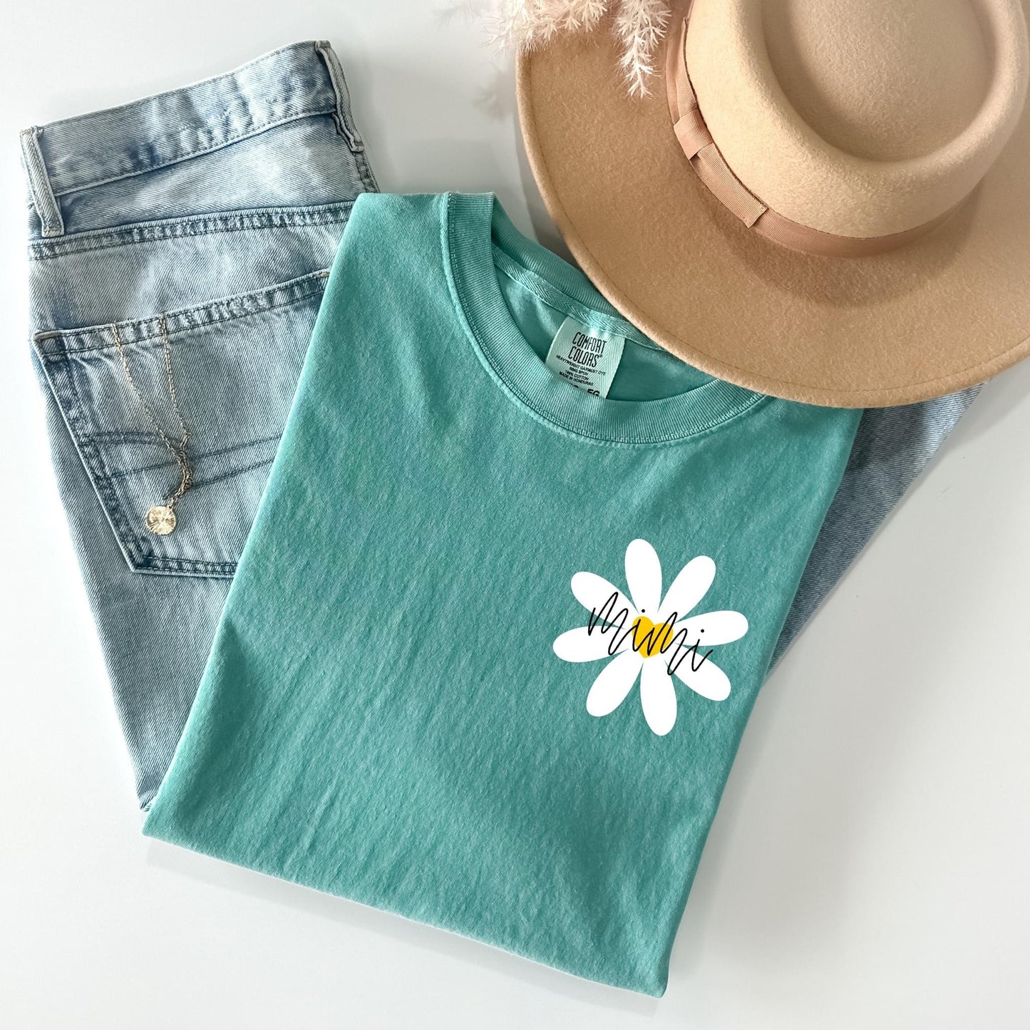 Custom Name Daisy Tee PREORDER