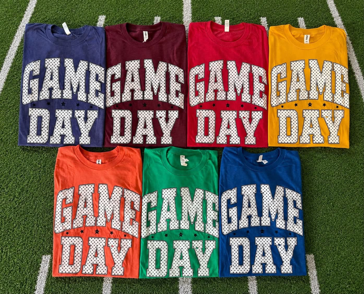 Game Day Polka Dot Tee PREORDER