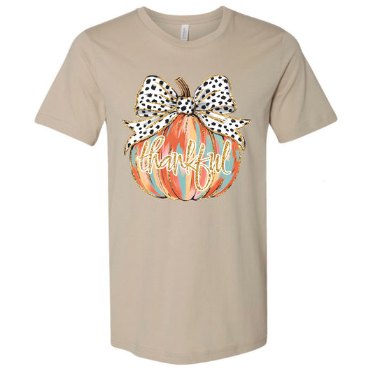 Colorful Thankful Pumpkin PREORDER - Made To Order - Youth