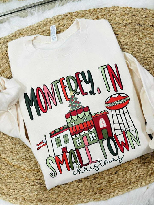 Custom Small Town Christmas PREORDER - Adult