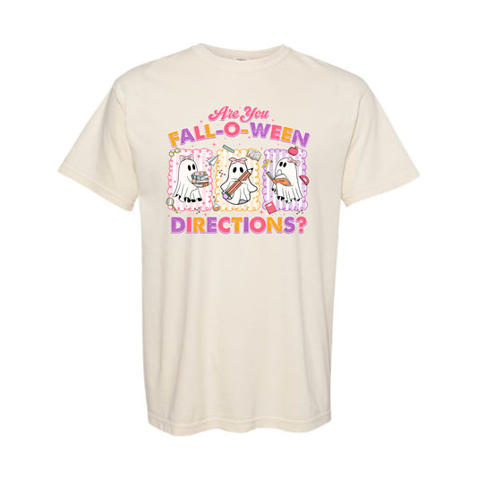 Are You Fall-O-Ween Directions Tee PREORDER - Made To Order