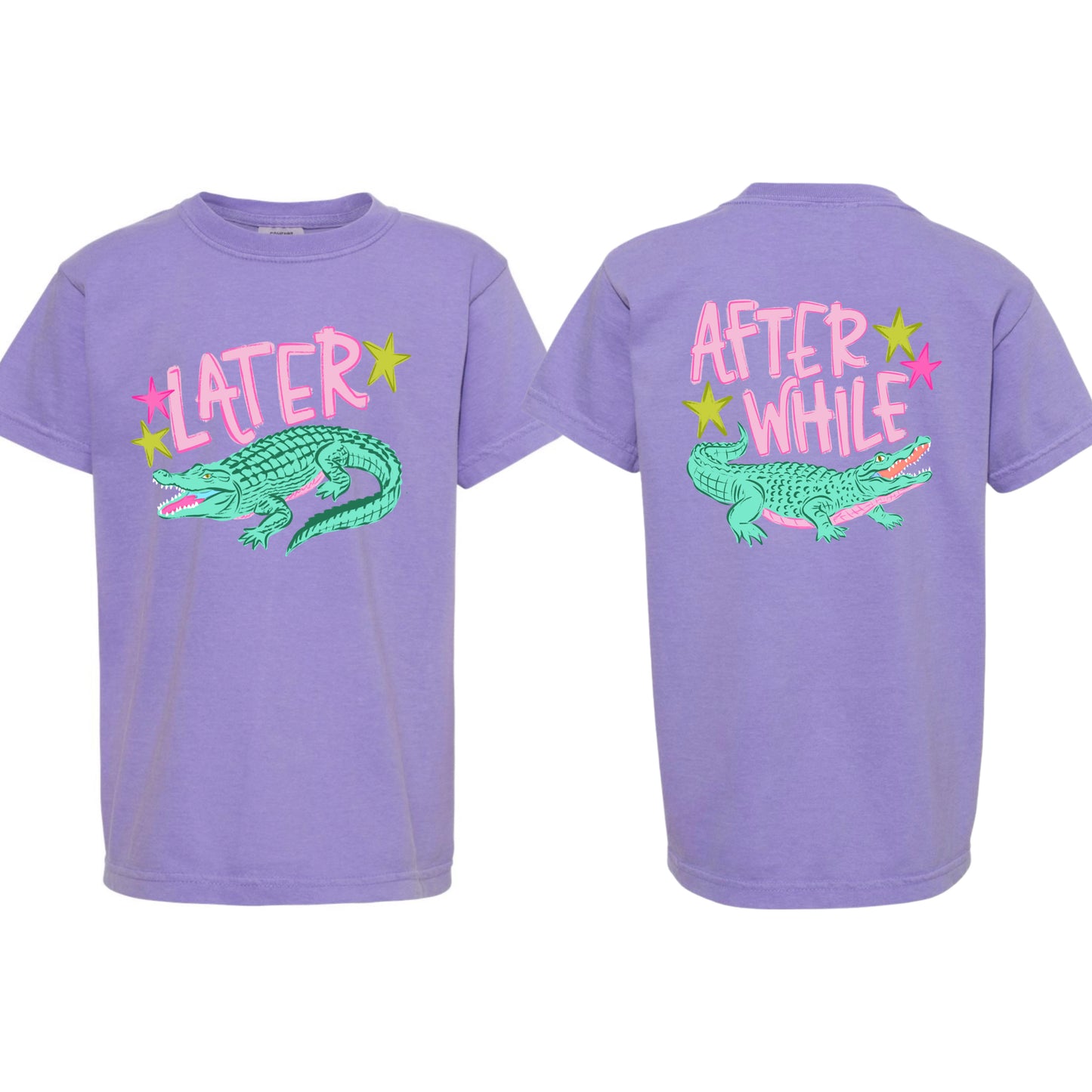 Later Alligator, After While Crocodile Tee PREORDER - Made To Order