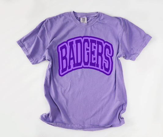 Badgers Outline Tee PREORDER
