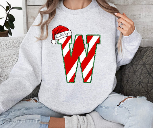 Custom Mascot Santa Hat PREORDER - Youth