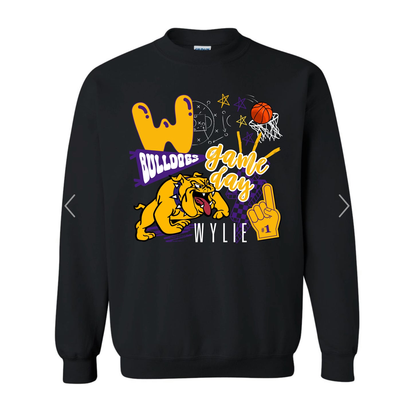 Wylie Basketball Game Day PREORDER - Made To Order - Adult