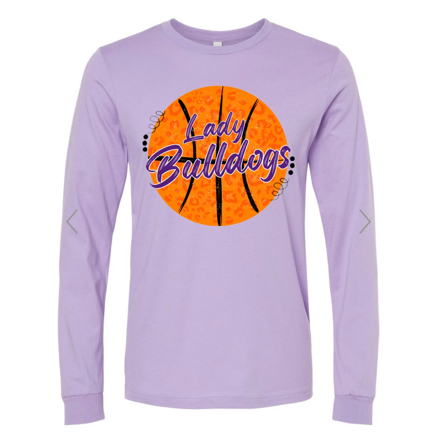 Bulldogs Basketball Long Sleeve PREORDER - Made To Order - Adult
