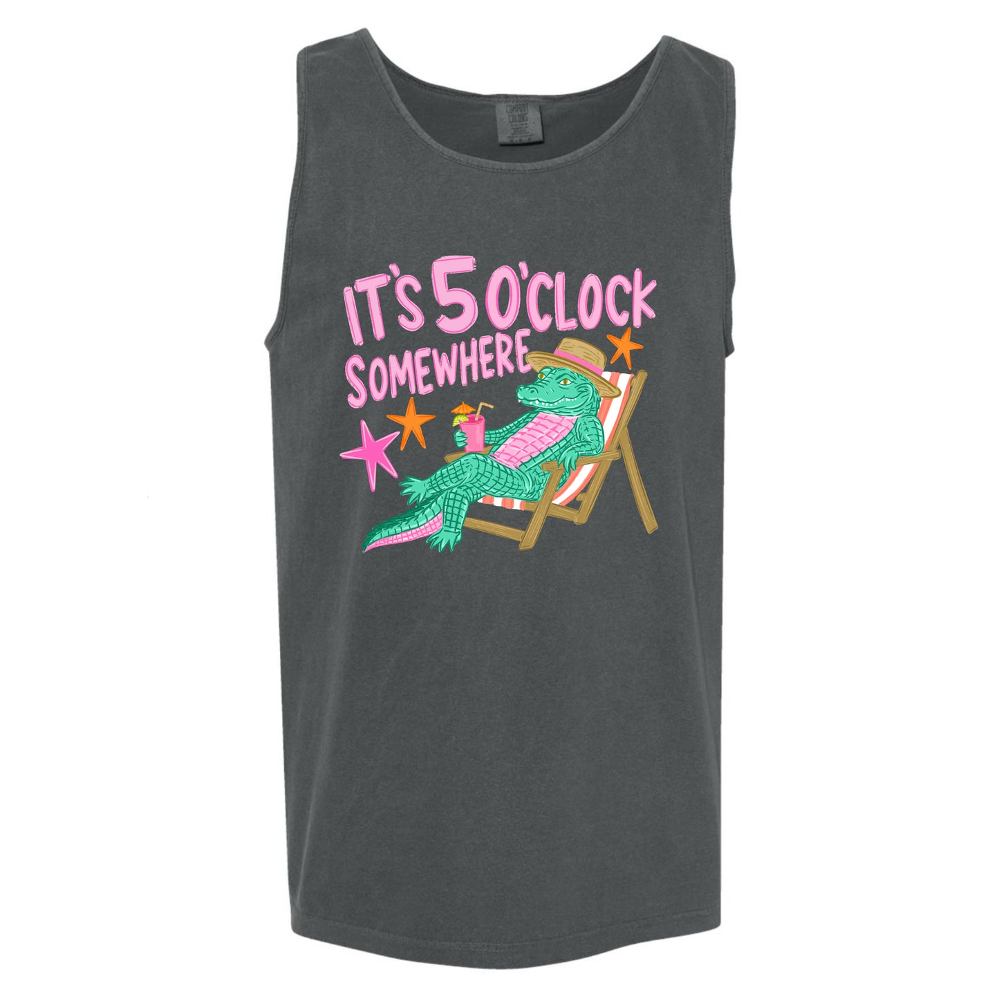 It’s 5 O’Clock Somewhere Tee/Tank PREORDER - Made To Order