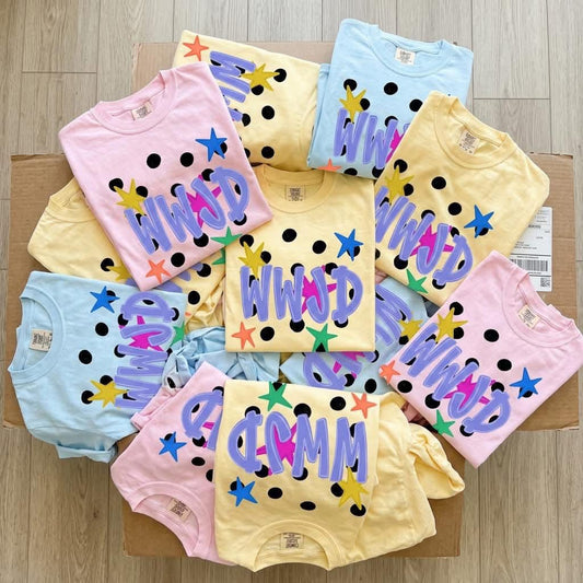 Polka Dot WWJD Tee PREORDER - Made To Order