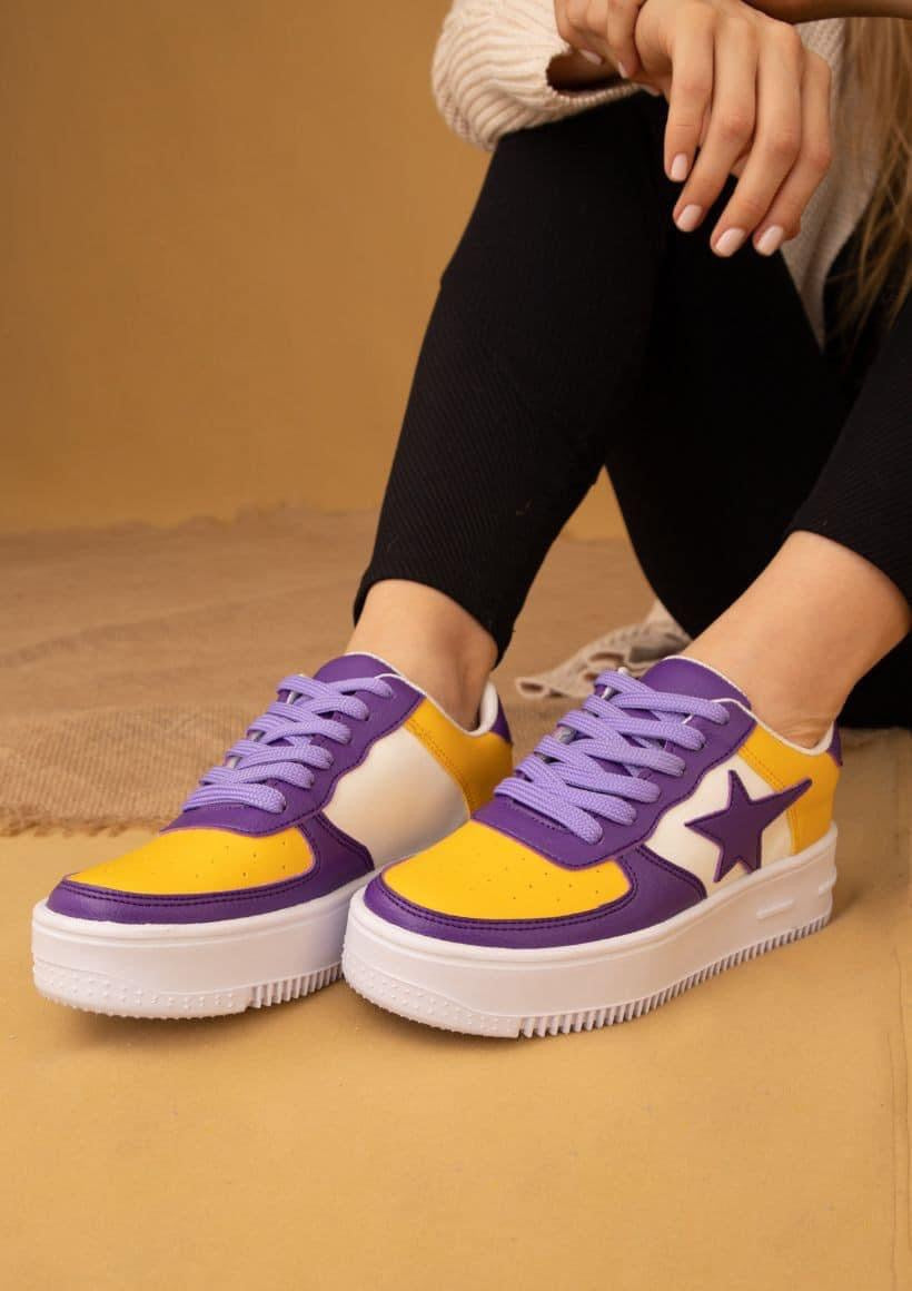 Purple Game Day Sneakers