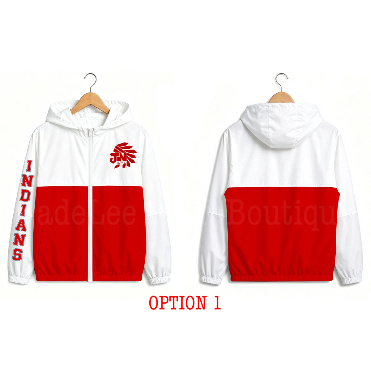 Custom Full Zip Hooded Windbreaker Jacket PREORDER