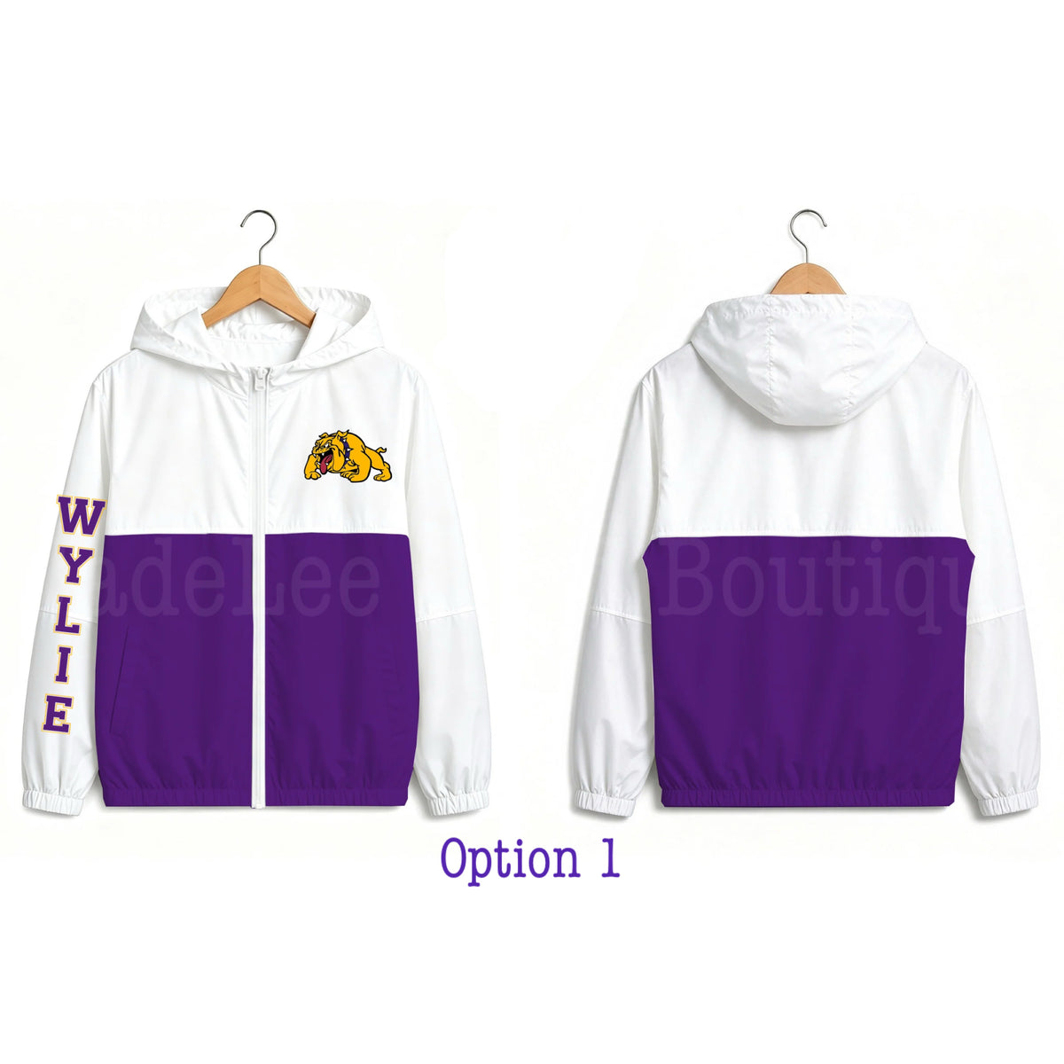 Custom Full Zip Hooded Windbreaker Jacket PREORDER