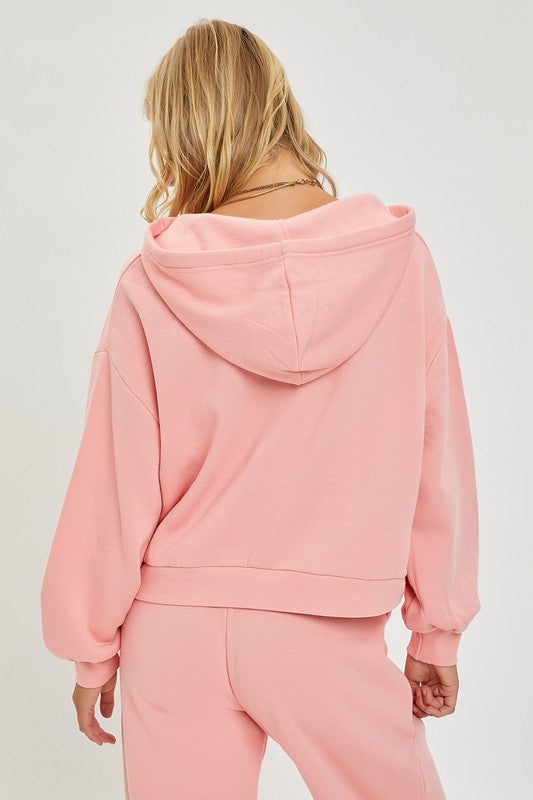 Risen Oversized Hoodie - Blush