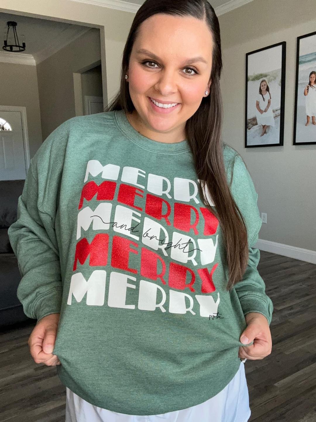 Merry and Bright Sweatshirt