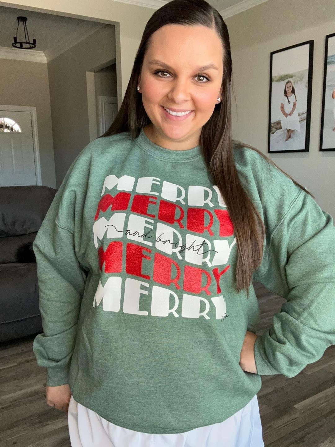 Merry and Bright Sweatshirt